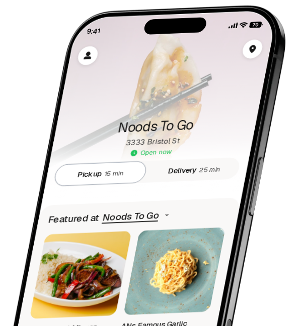 Noods To Go app preview