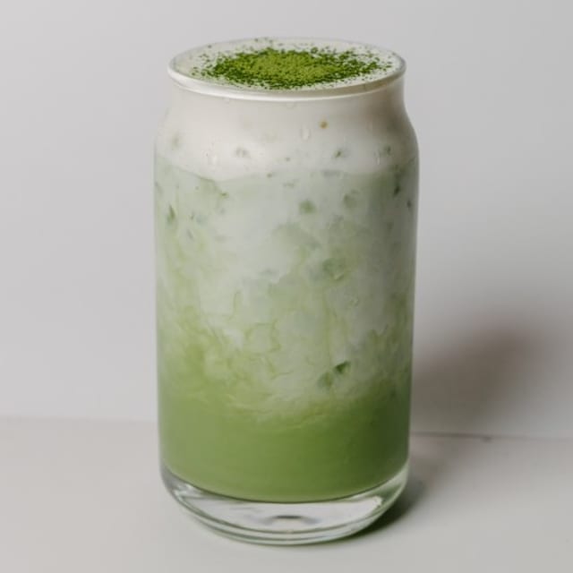 Thai Green Tea with Salted Cream.