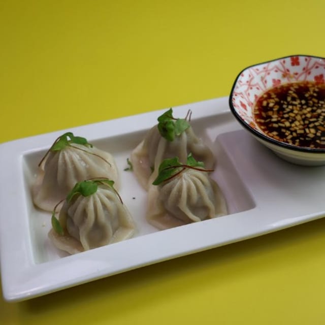 Beef Pho Soup Dumpling.